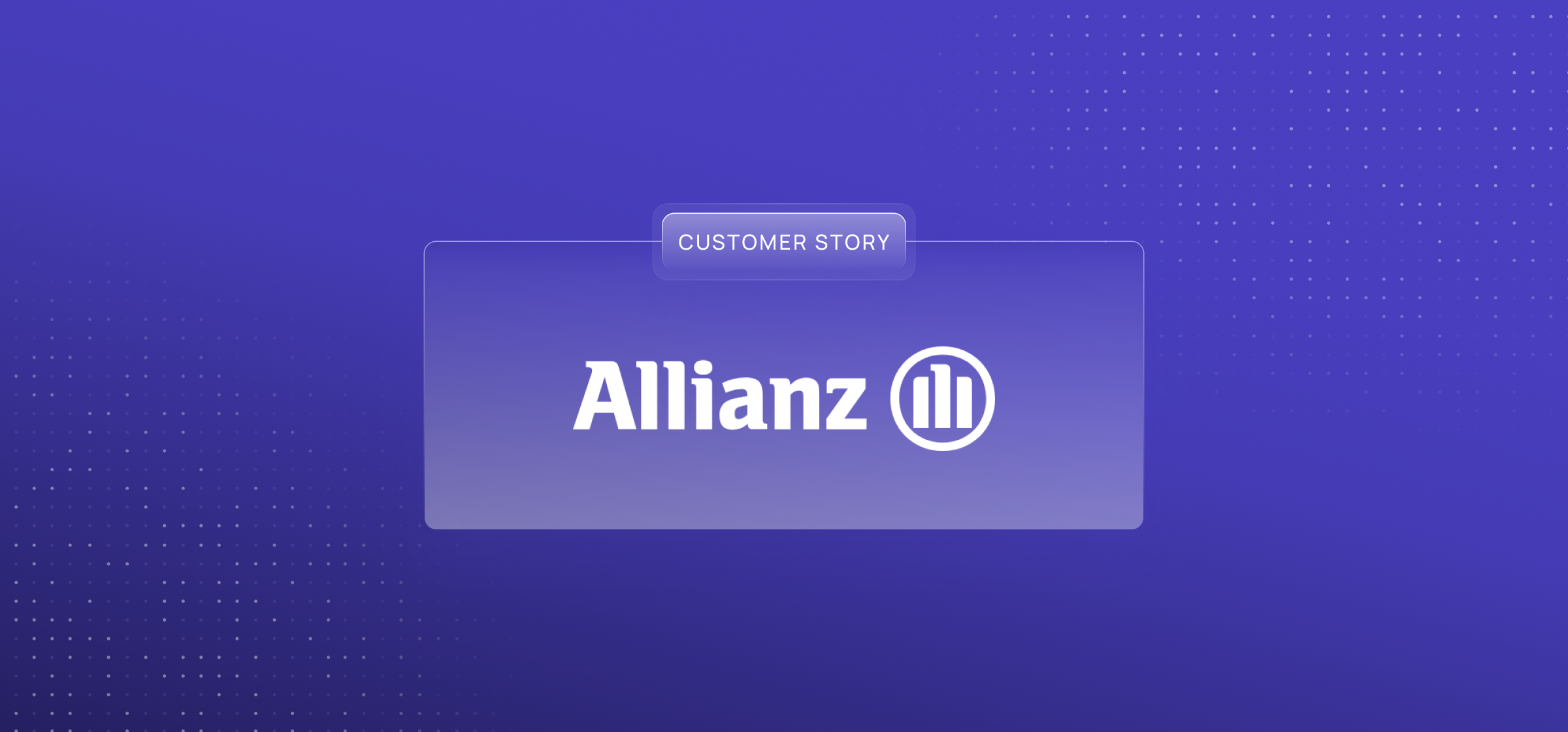 Allianz customer story